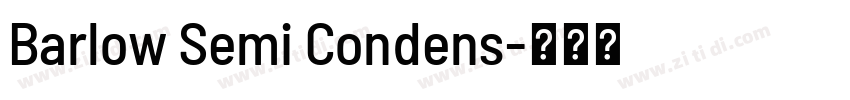 Barlow Semi Condens字体转换